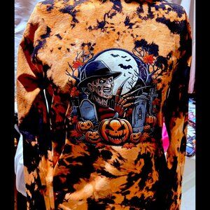Custom Seasonal Tee (Tie-Dye) Freddy Theme.